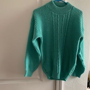NWOT Teal Sweater